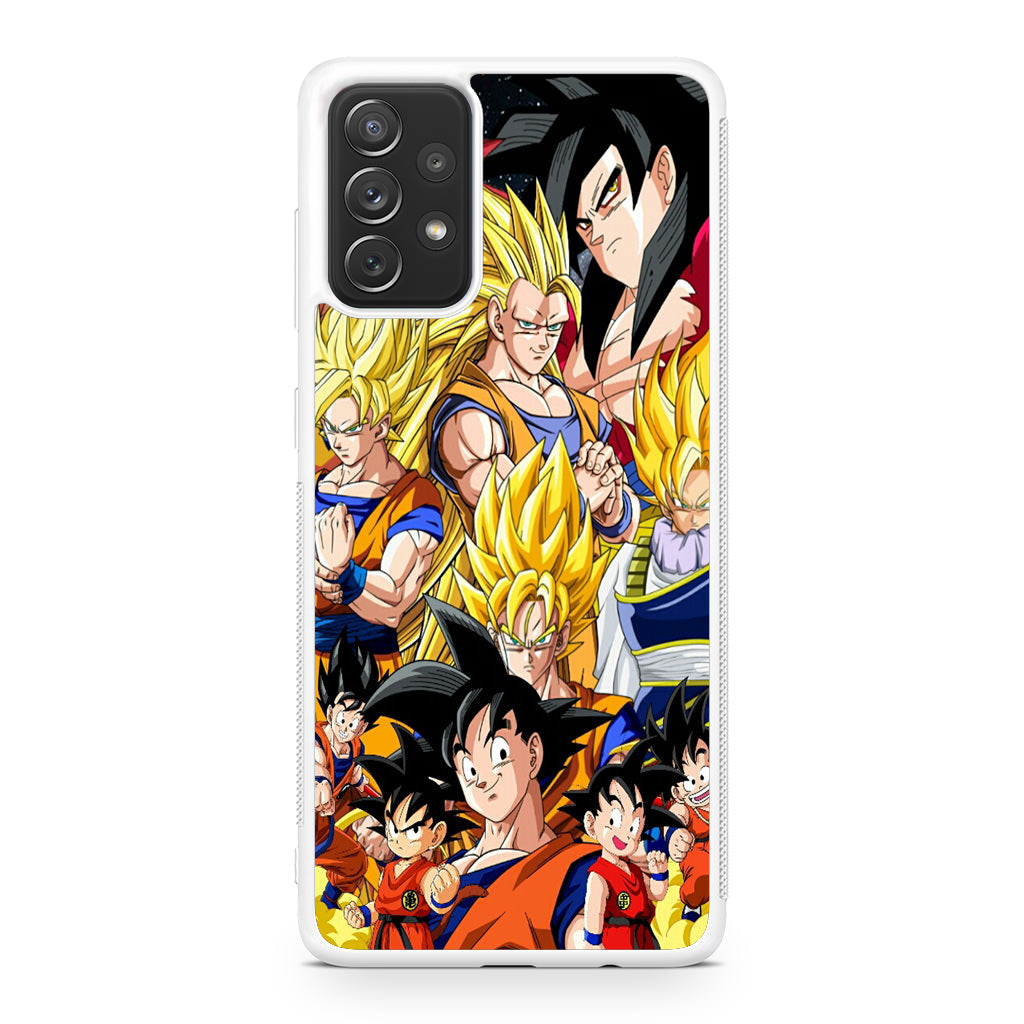 Dragon Ball Z Son Goku Transformation Galaxy A23 5G Case
