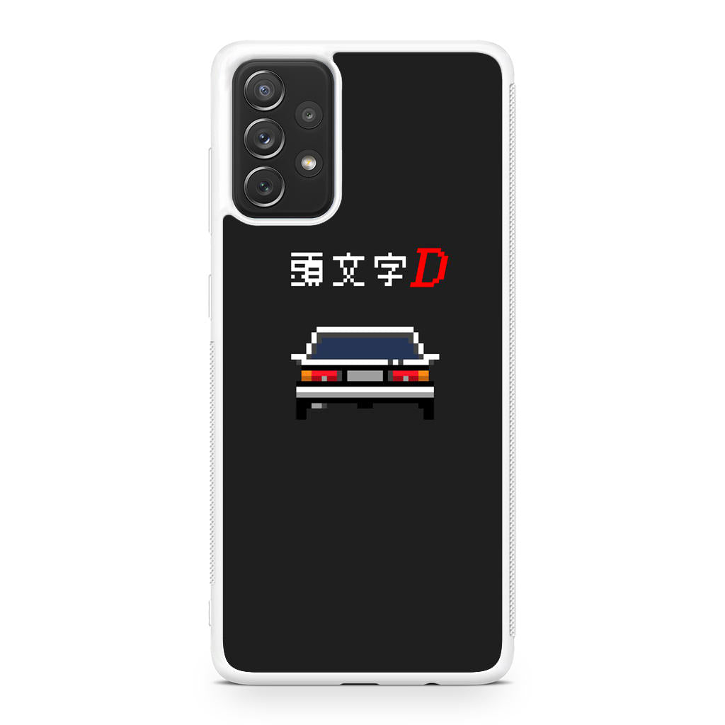 Initial D Pixel Art Galaxy A32 / A52 / A72 Case