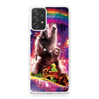 LLama Sloth And Cat Playing Together Galaxy A23 5G Case
