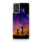 Rick And Morty Space Nebula Galaxy A23 5G Case