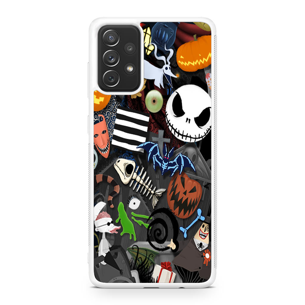Nightmare Before Chrismast Collage Galaxy A32 / A52 / A72 Case