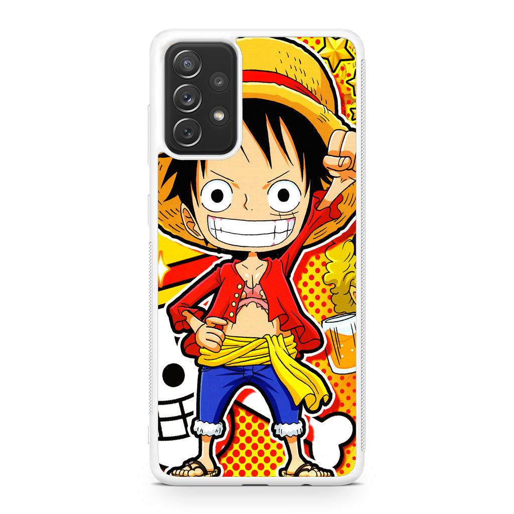 One Piece Cute Luffy Galaxy A23 5G Case