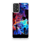 Rick And Morty Flat Galaxy Galaxy A32 / A52 / A72 Case