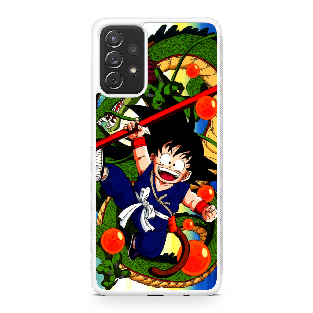 Shenlong And Little Goku Dragon Ball Galaxy A23 5G Case