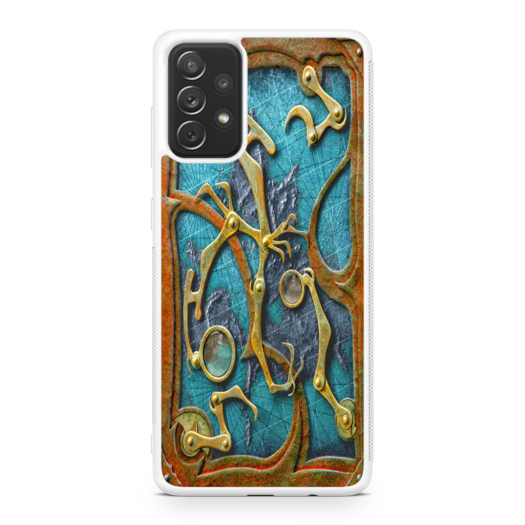 Steampunk Book Cover Galaxy A32 / A52 / A72 Case