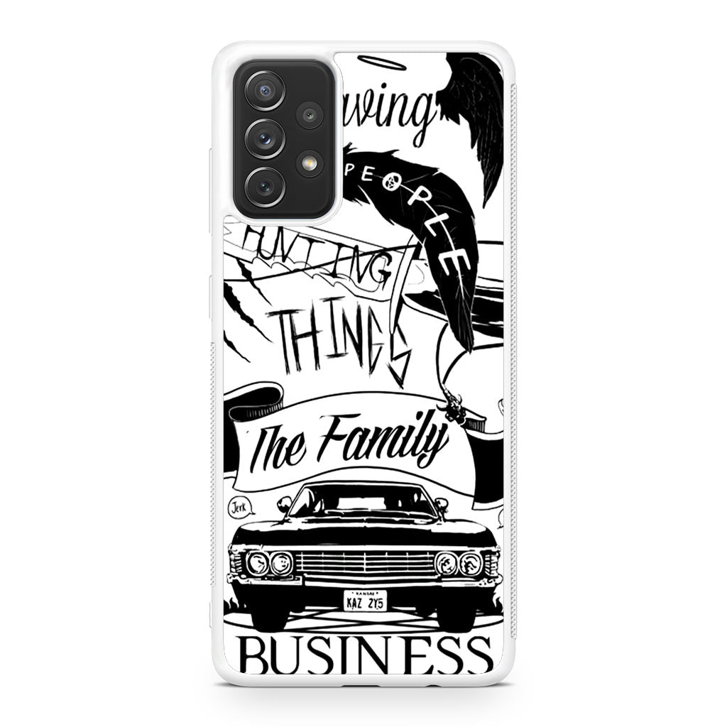 Supernatural Family Business Saving People Galaxy A32 / A52 / A72 Case