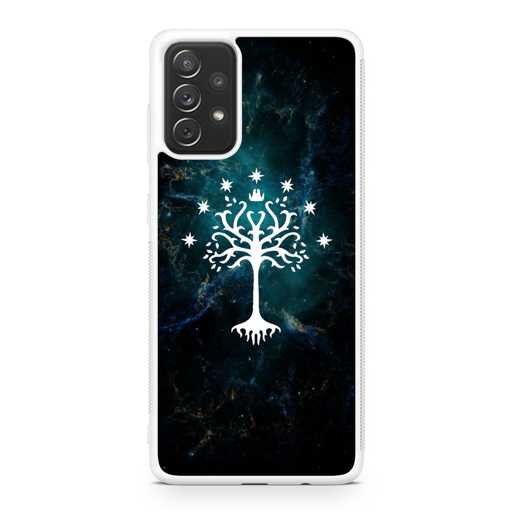 White Tree Of Gondor In Space Nebula Galaxy A32 / A52 / A72 Case