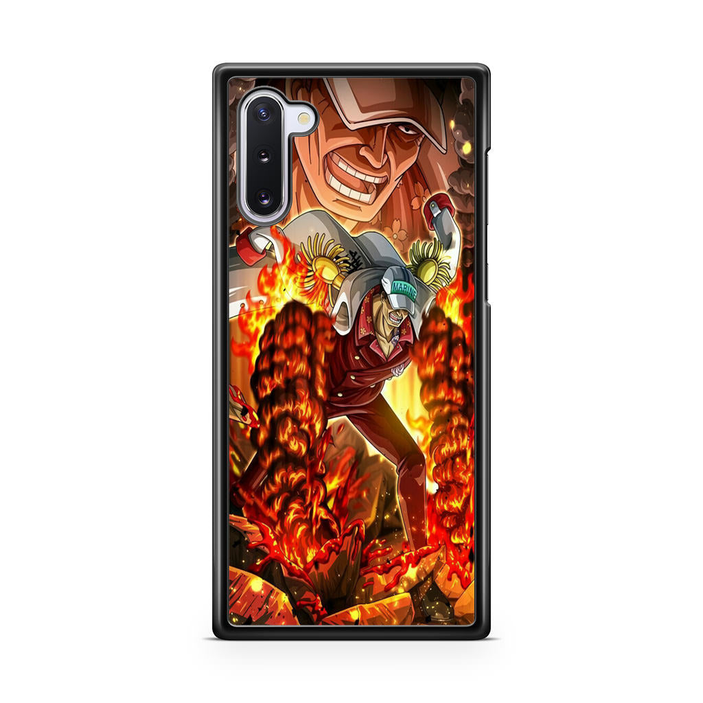 Akainu Exploding Volcano Galaxy Note 10 Case