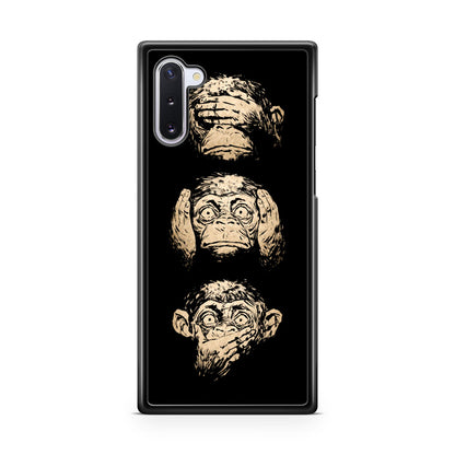 3 Wise Monkey Galaxy Note 10 Case