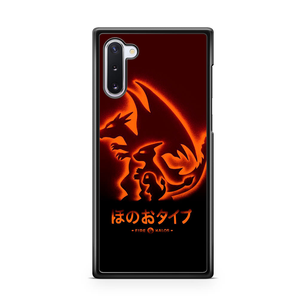 Charmander Charizard Galaxy Note 10 Case