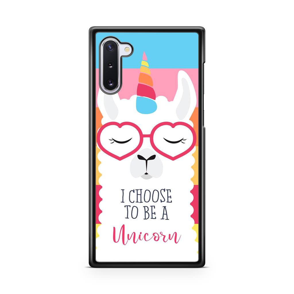 Llama Unicorn Galaxy Note 10 Case
