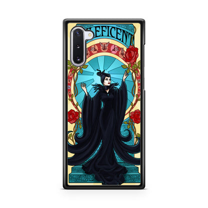 Maleficent With Flower Galaxy Note 10 Case