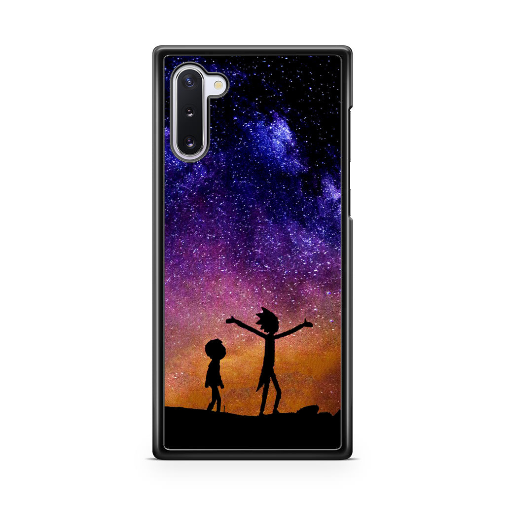 Morty Space Nebula Galaxy Note 10 Case