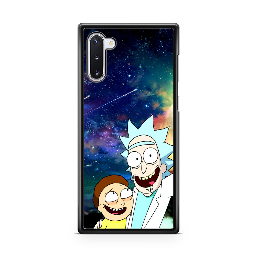 Rick And Morty In The Space Galaxy Note 10 Case