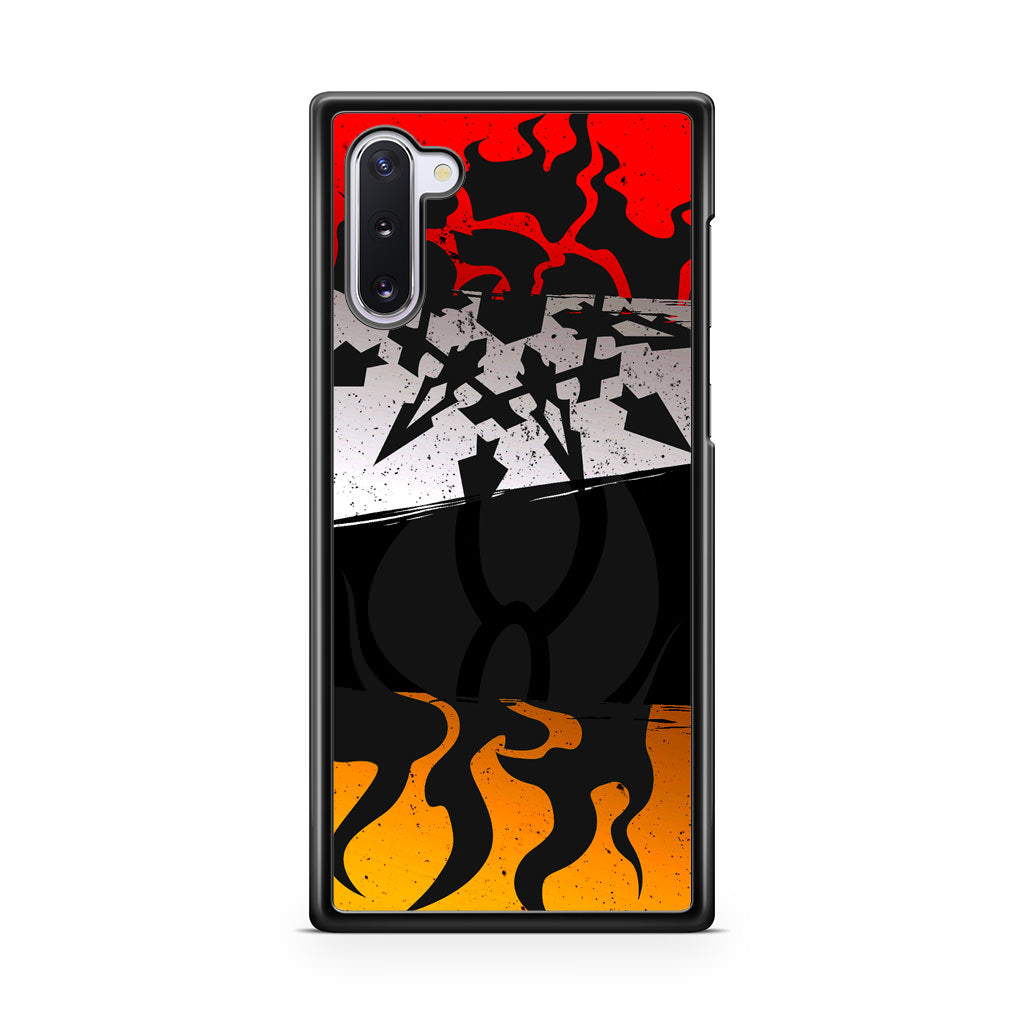 RWBY Symbols Galaxy Note 10 Case