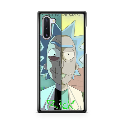 Super Evil Man Rick And Rick Galaxy Note 10 Case