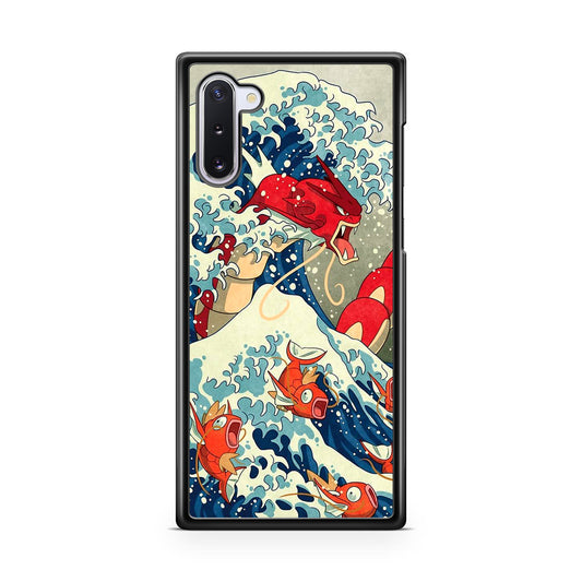 The Great Wave Of Gyarados Galaxy Note 10 Case