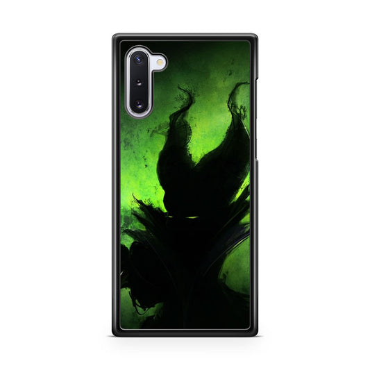 Villains Maleficent Silhouette Galaxy Note 10 Case