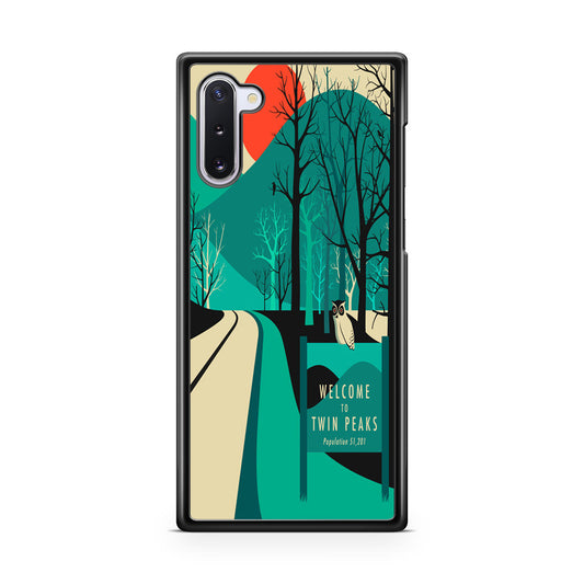 Welcome To Twin Peaks Galaxy Note 10 Case