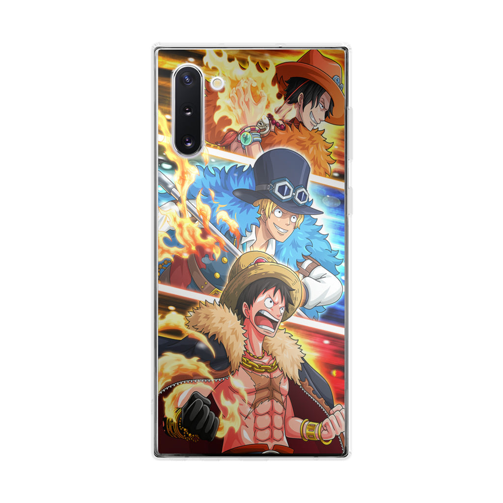 Ace Sabo Luffy Galaxy Note 10 Case