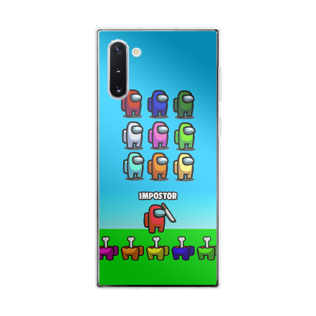 Among Us Galaxy Note 10 Case