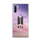BTS Signature 2 Galaxy Note 10 Case