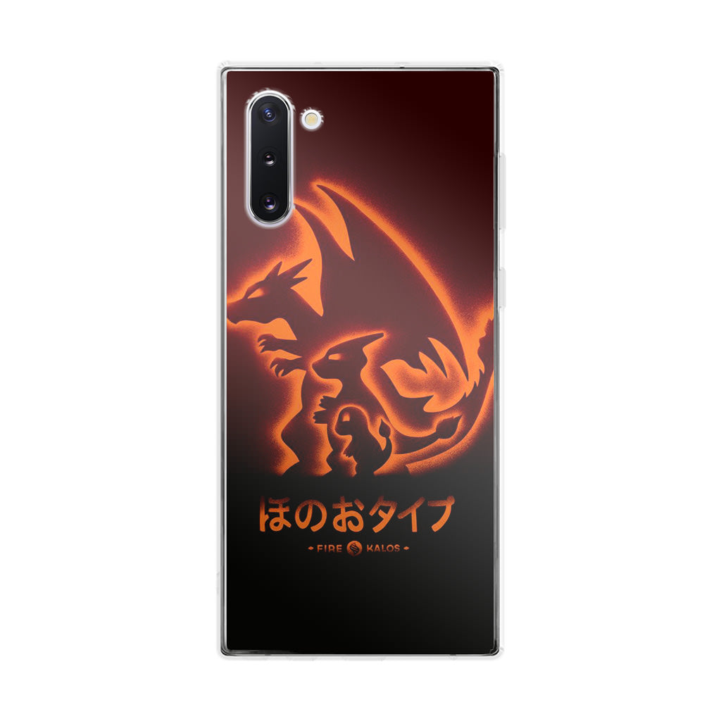Charmander Charizard Galaxy Note 10 Case