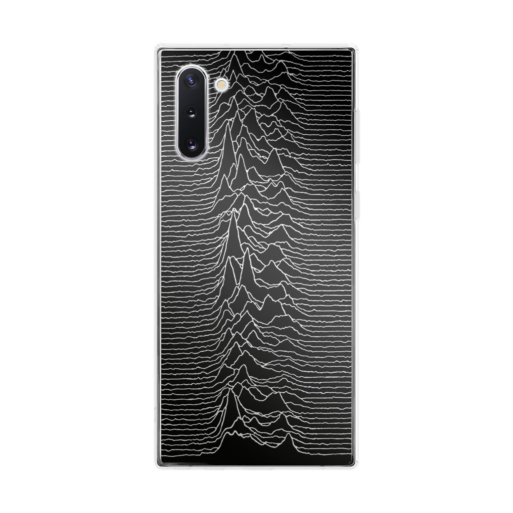 Joy Division Unknown Pleasures Galaxy Note 10 Case