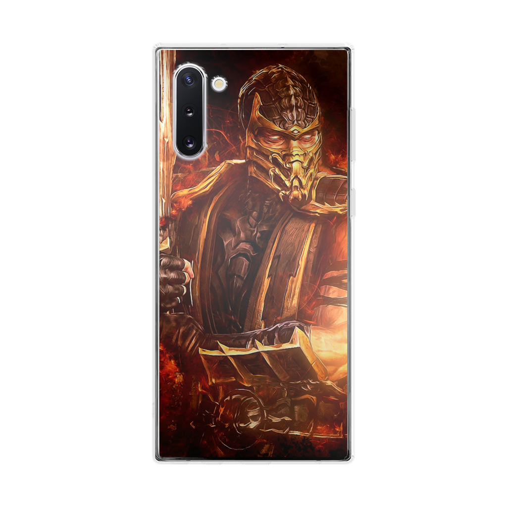 Mortal Kombat Scorpion Galaxy Note 10 Case