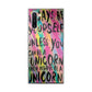 Rainbow Unicorn Quote Galaxy Note 10 Case