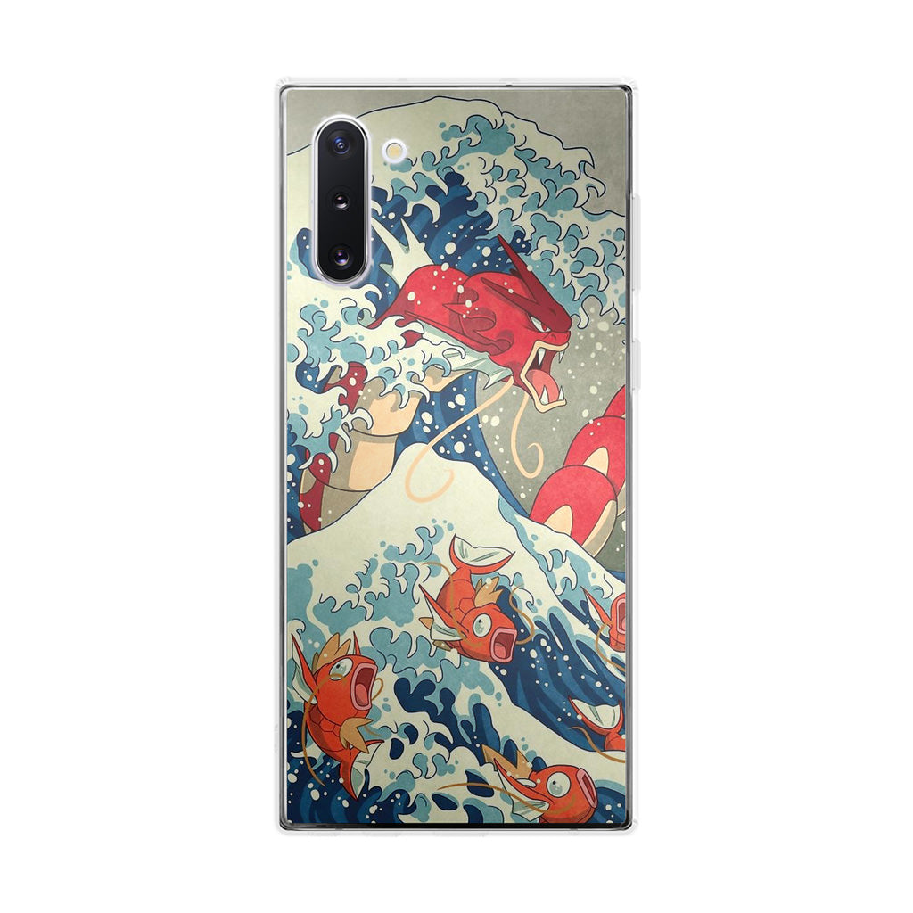 The Great Wave Of Gyarados Galaxy Note 10 Case