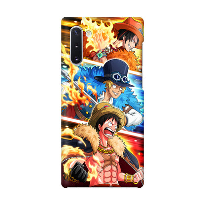 Ace Sabo Luffy Galaxy Note 10 Case