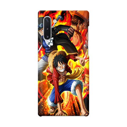 Ace Sabo Luffy Brotherhood Galaxy Note 10 Case