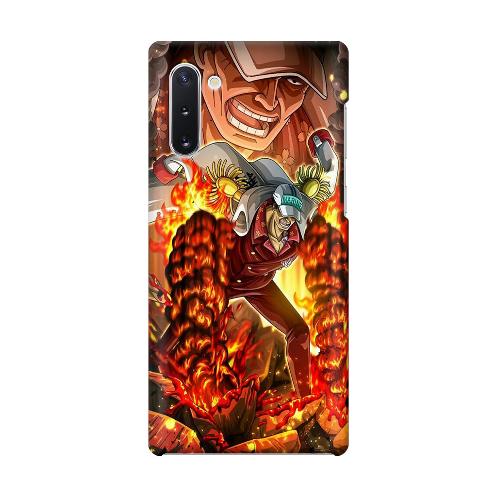 Akainu Exploding Volcano Galaxy Note 10 Case