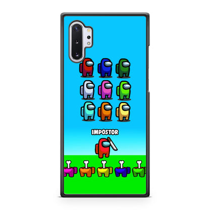 Among Us Galaxy Note 10 Plus Case