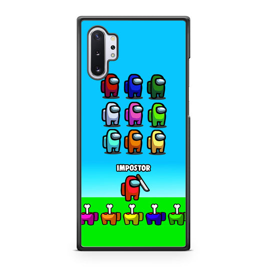 Among Us Galaxy Note 10 Plus Case