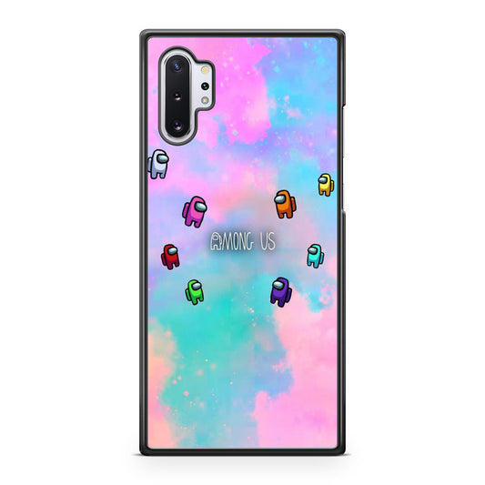 Among Us Colorful Galaxy Note 10 Plus Case