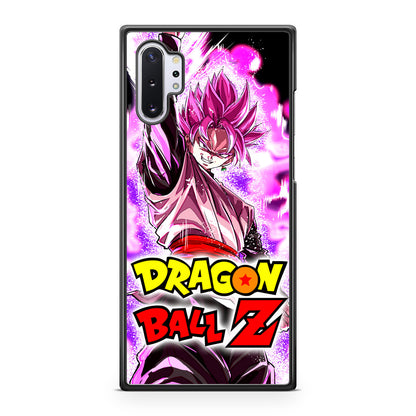 Dragon Ball Z Son Goku Black Rose Saiyan Galaxy Note 10 Plus Case