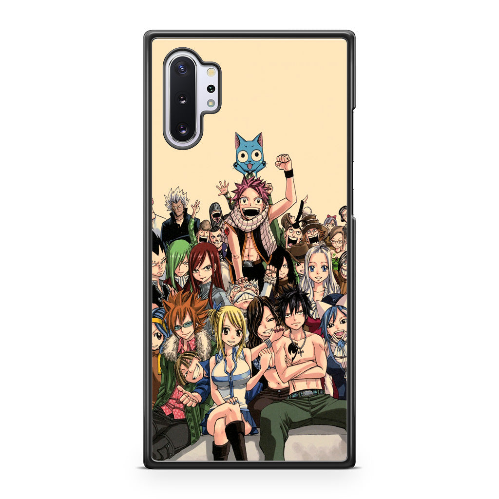Fairy Tail Characers Galaxy Note 10 Plus Case