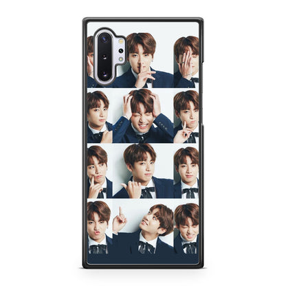Jungkook Collage Galaxy Note 10 Plus Case