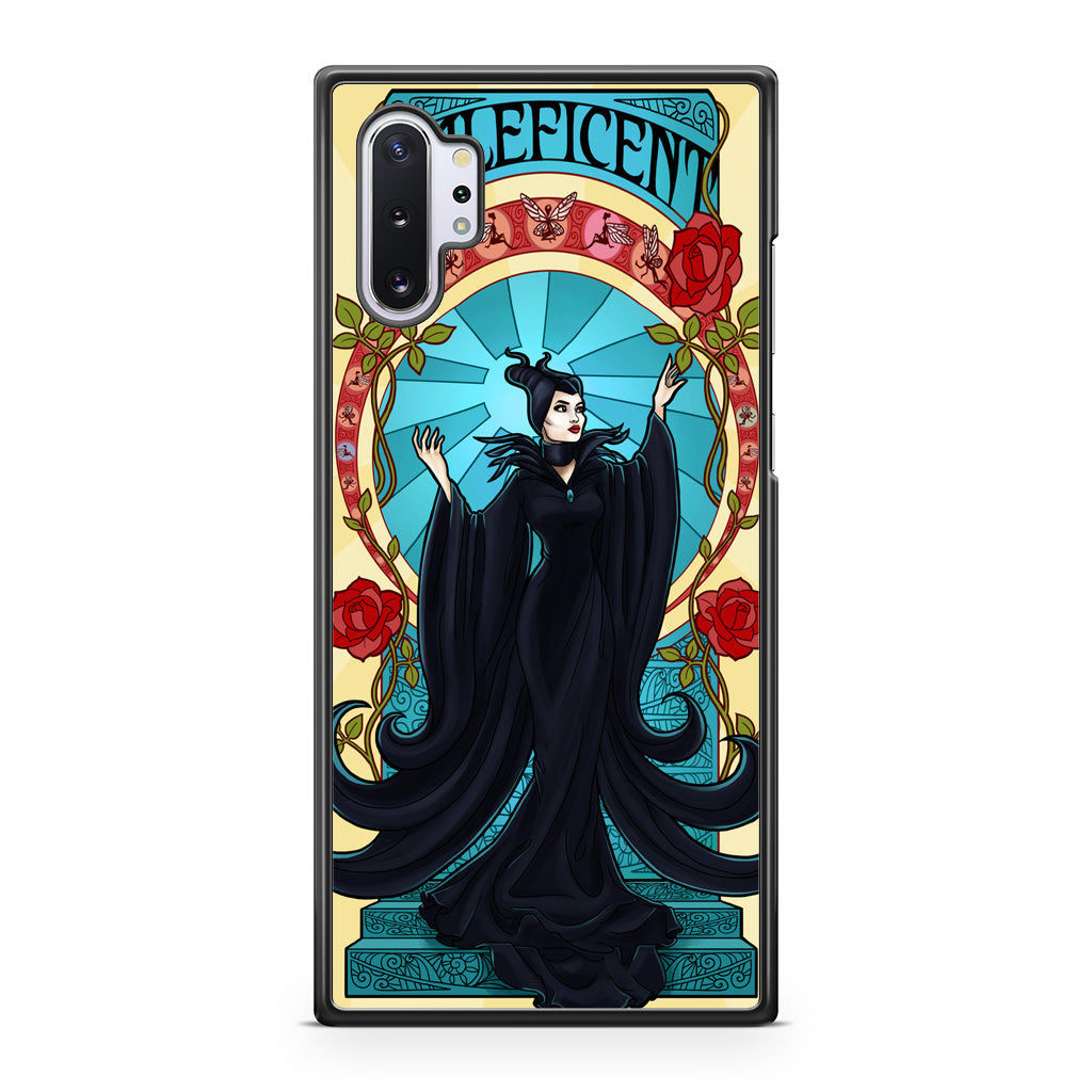 Maleficent With Flower Galaxy Note 10 Plus Case