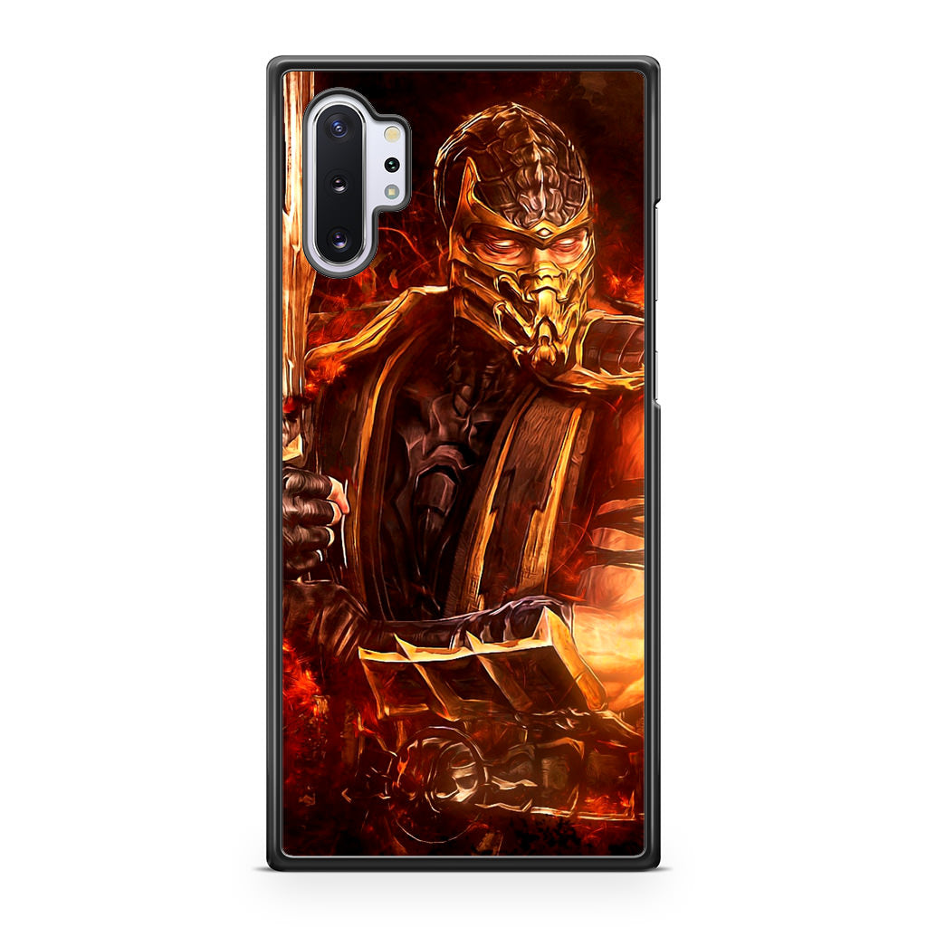 Mortal Kombat Scorpion Galaxy Note 10 Plus Case