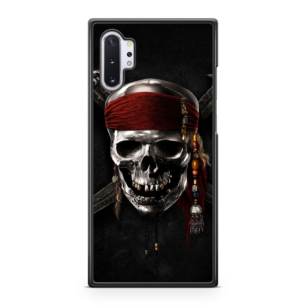Pirates Of Carribean Skull Galaxy Note 10 Plus Case