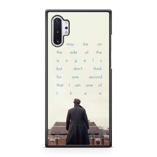Sherlock Holmes Quote Galaxy Note 10 Plus Case