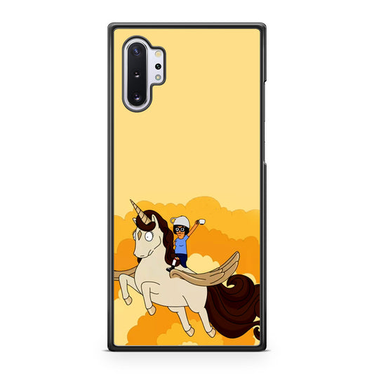 Tina Belcher And Unicorn Galaxy Note 10 Plus Case