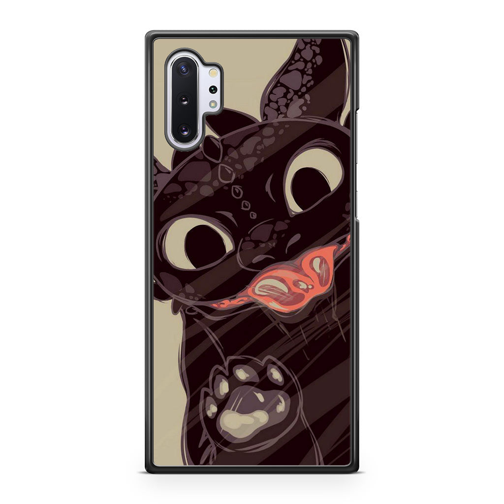 Toothless Dragon Art Galaxy Note 10 Plus Case