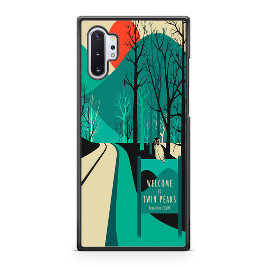 Welcome To Twin Peaks Galaxy Note 10 Plus Case