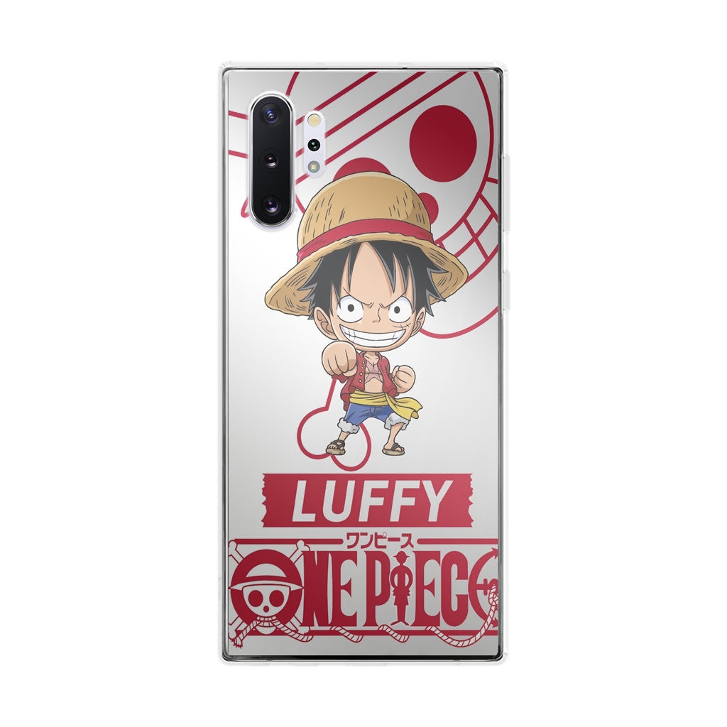 Chibi Luffy Galaxy Note 10 Plus Case
