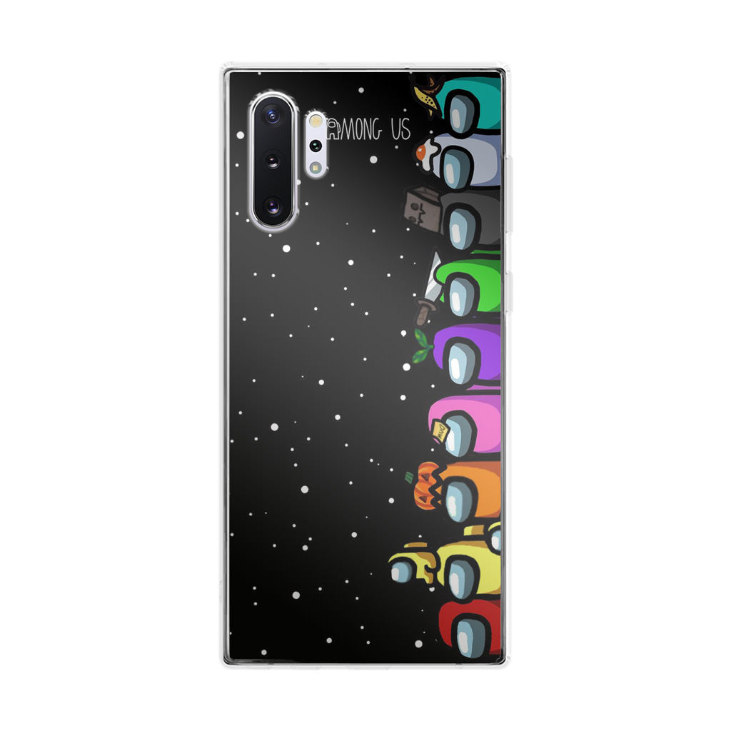 Among Us Crewmate Galaxy Note 10 Plus Case