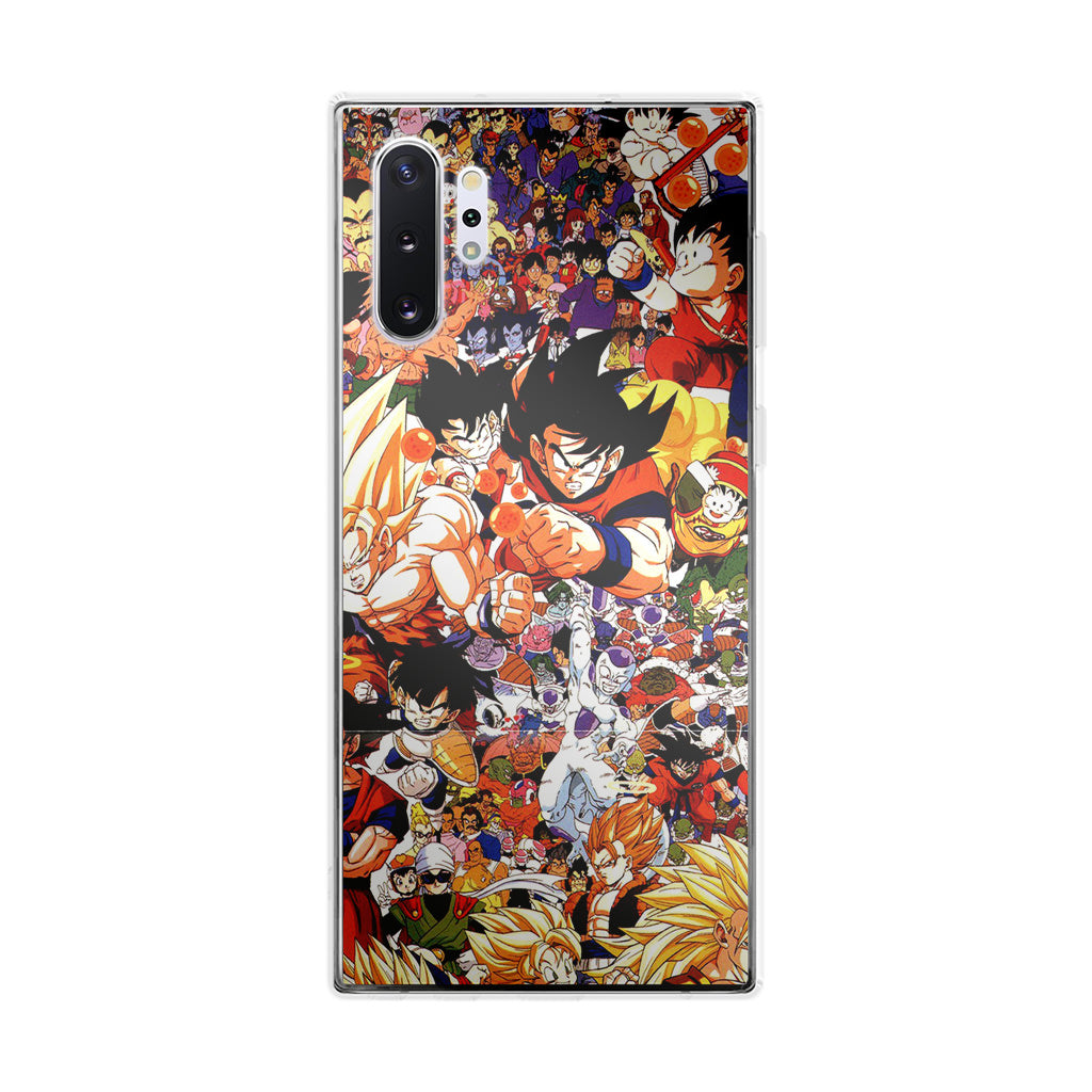 Dragon Ball All Characters Galaxy Note 10 Plus Case